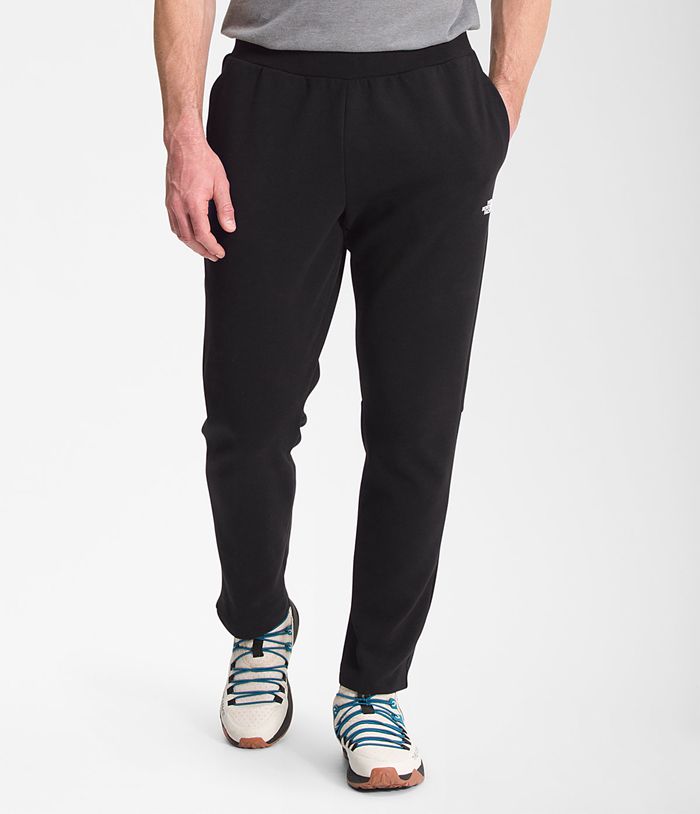 The North Face Mens Pants City Standard Double-Knit 987LRKWZJ - Black